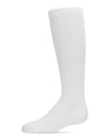 Girls' Chain Stitch Knee High Socks : Color: White