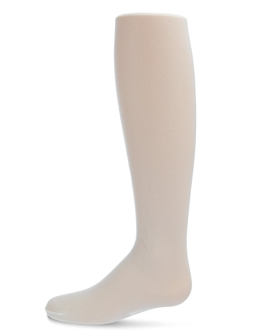 Girls' Micronet Soft & Breathable Tights : Color: Winter White