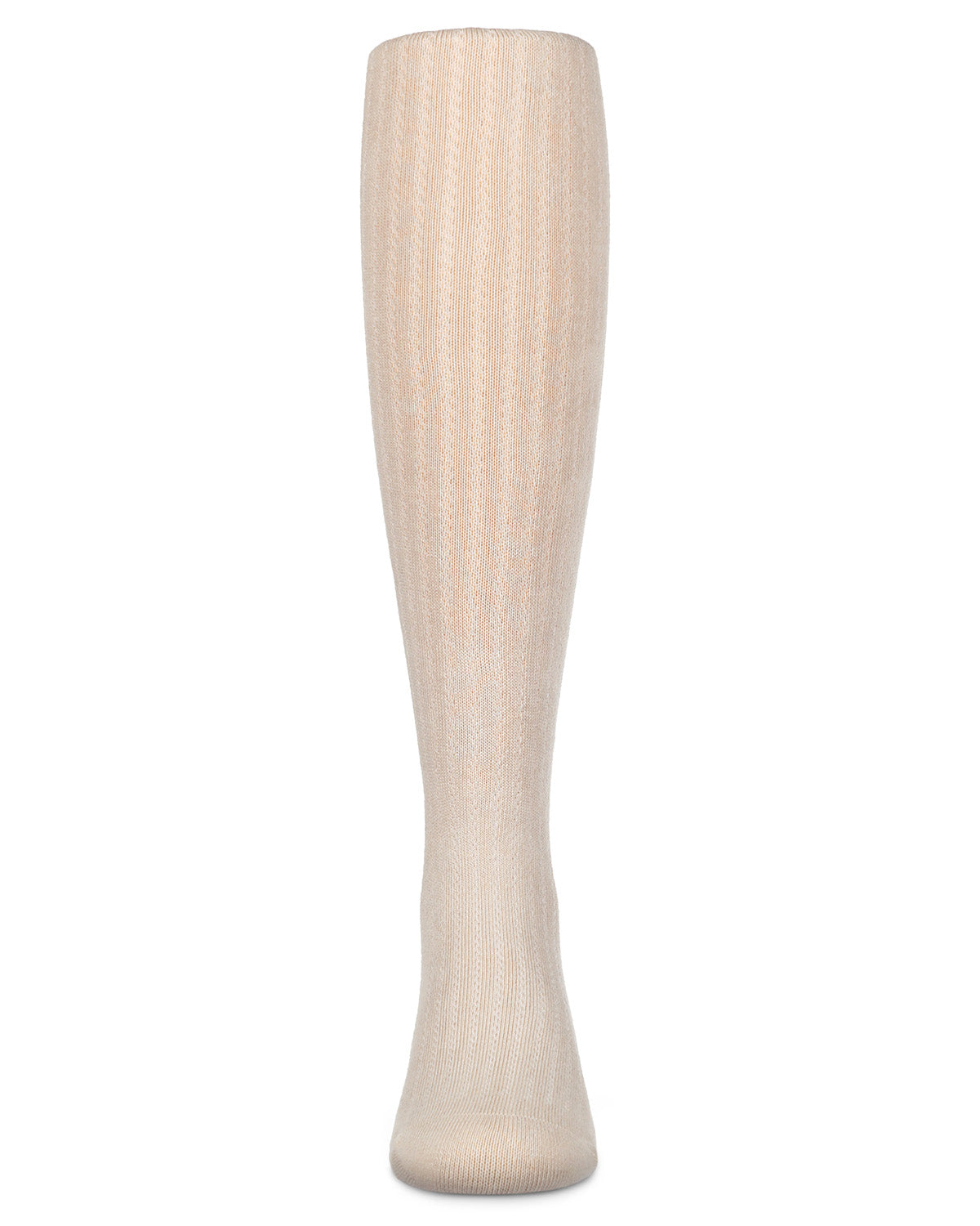 Girls' Chain Cotton Blend Tights : Color: Latte