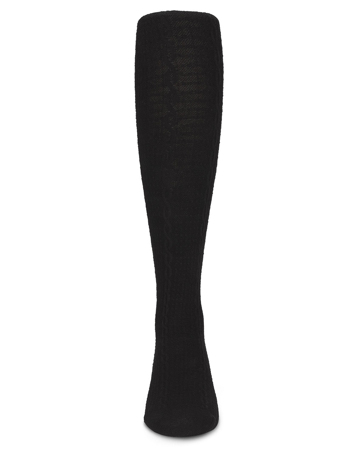 Girls' Pique Chain Pima Cotton Tights : Color: Black