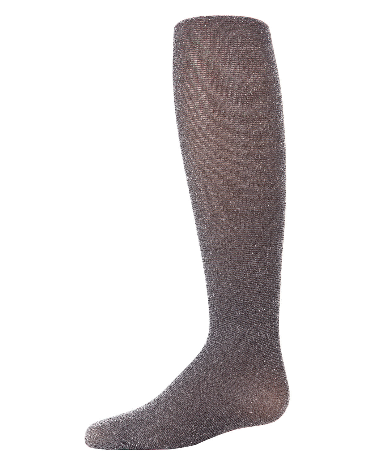 Girls' Shimmering Sheer Nylon Tights : Color: Silver