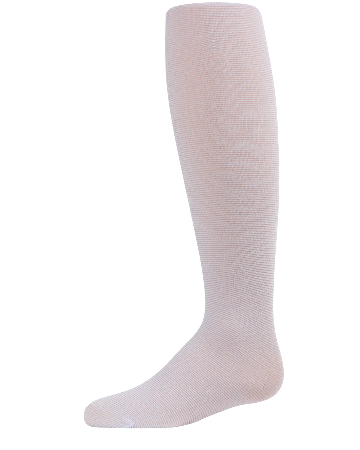Girls' Shimmering Sheer Nylon Tights : Color: White
