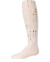 Retro Halftone Polka Dot Tights : Color: Winter White