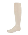 Girls' Shiny Dot Opaque Nylon Tights : Color: Winter White