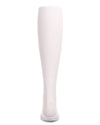 Sweet Heart Flocked Opaque Tights : Color: White