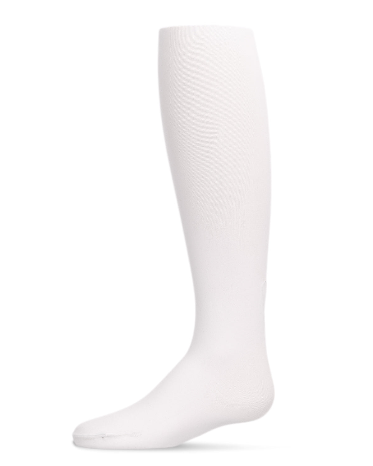 Sweet Heart Flocked Opaque Tights : Color: White