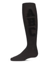 Girls' Cozy Chenille ABC Cotton Tights : Color: Black