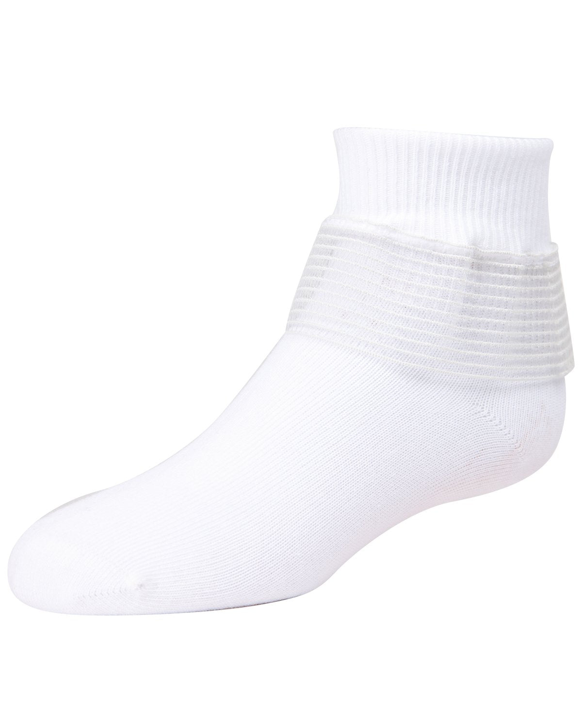 Girls' Far Out Cotton Blend Lace Ruffle Socks : Color: White