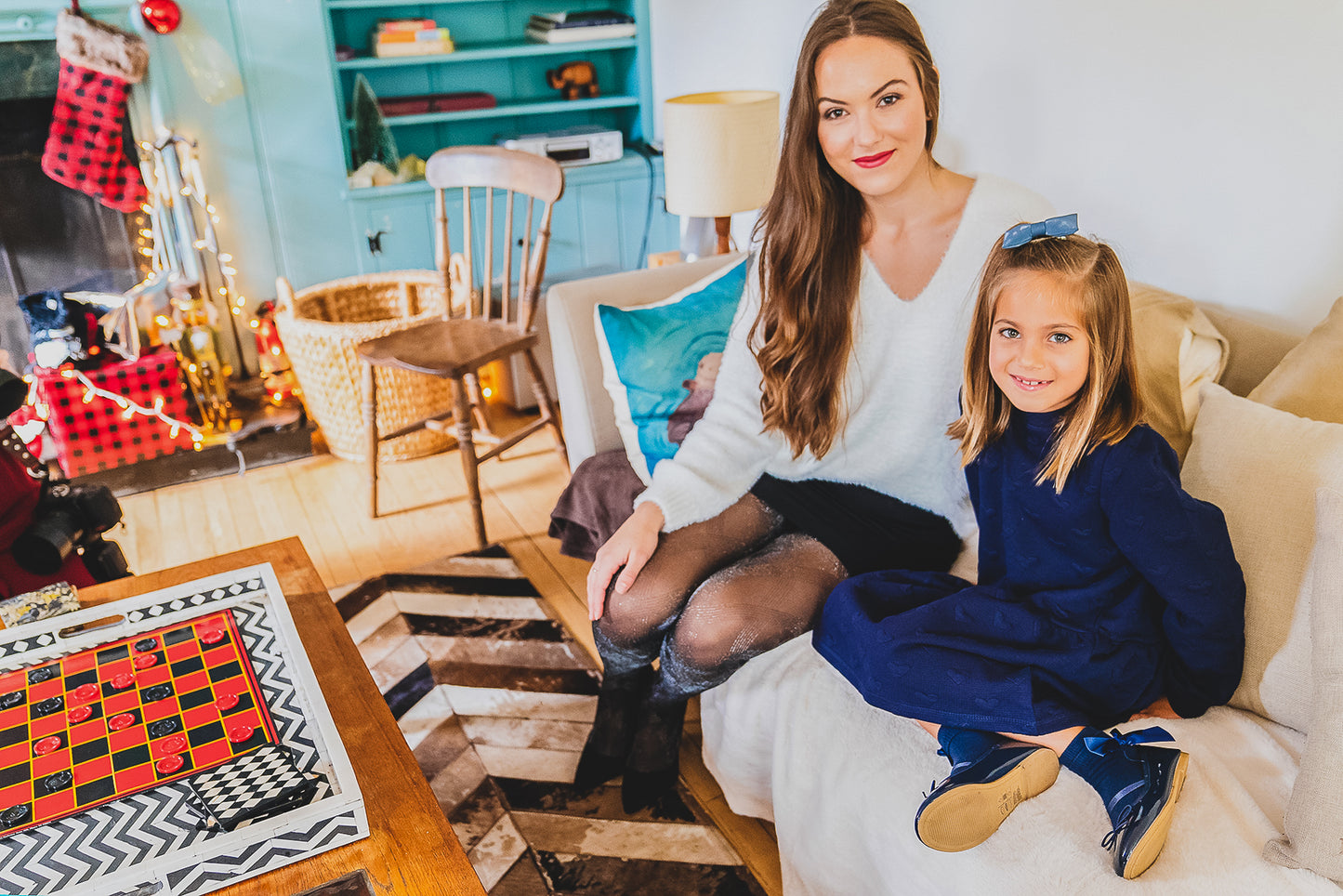 Girls' Silky Side Bow Anklet Socks : Color: Blush Pink