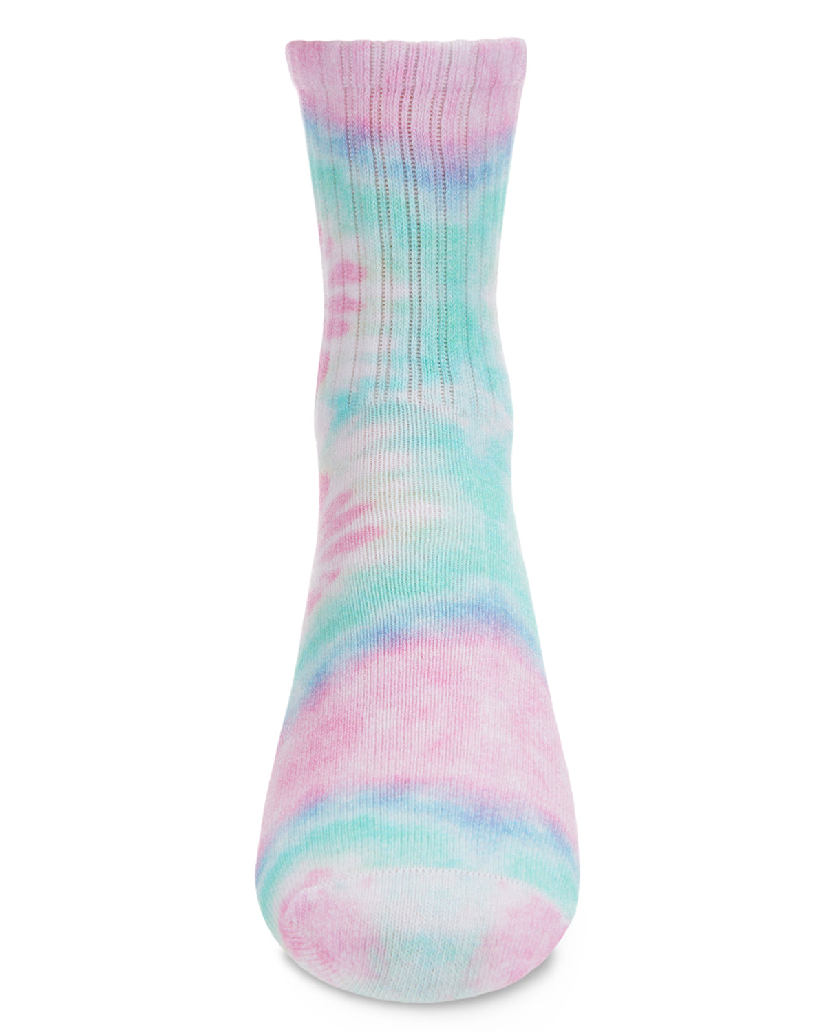 Pastel Tie Dye Cotton Blend Kids Crew Sock : Color: Pastel