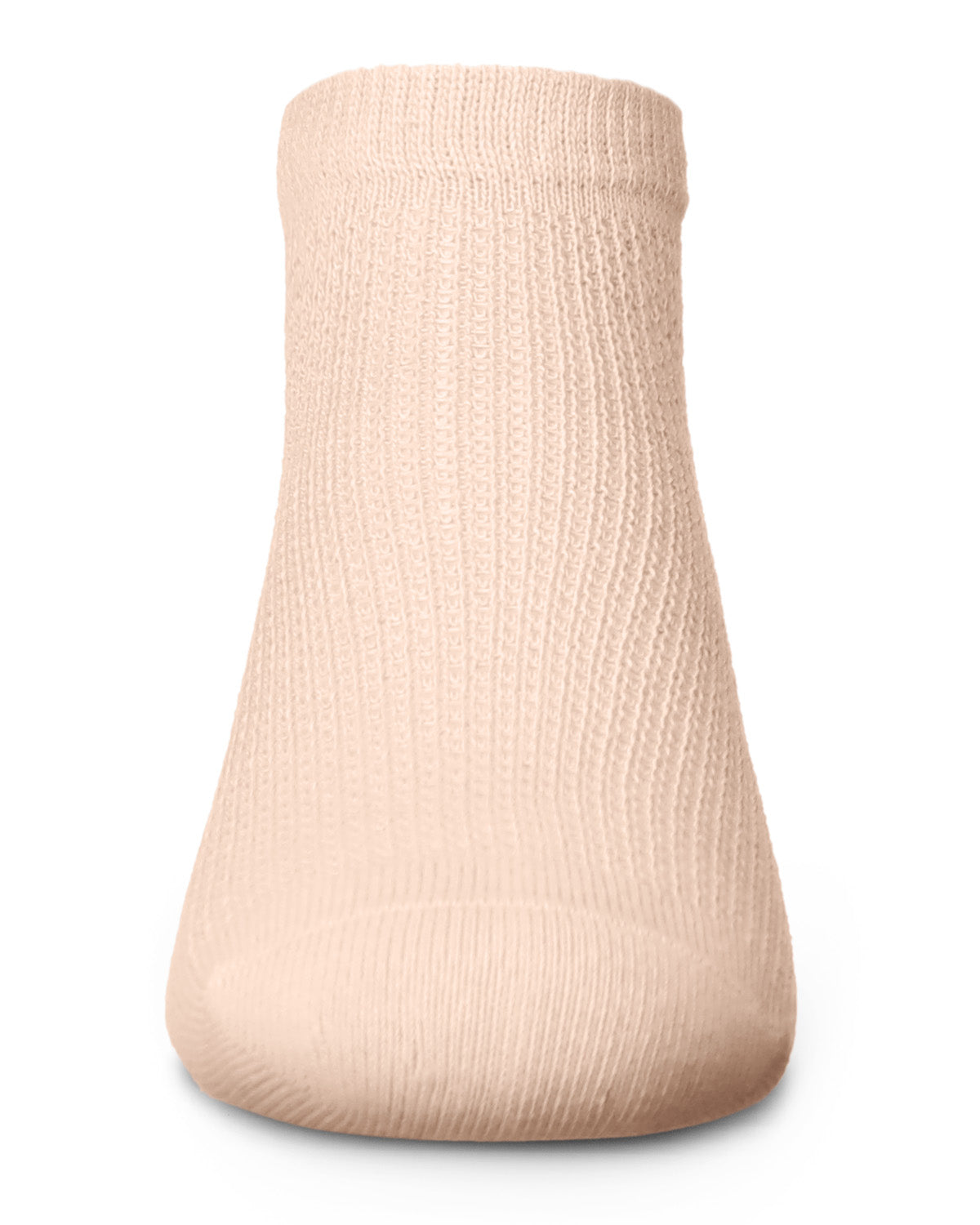 Girls' Mesh Cotton Blend Anklet Sock : Color: Blush
