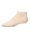 Girls' Mesh Cotton Blend Anklet Sock : Color: Latte