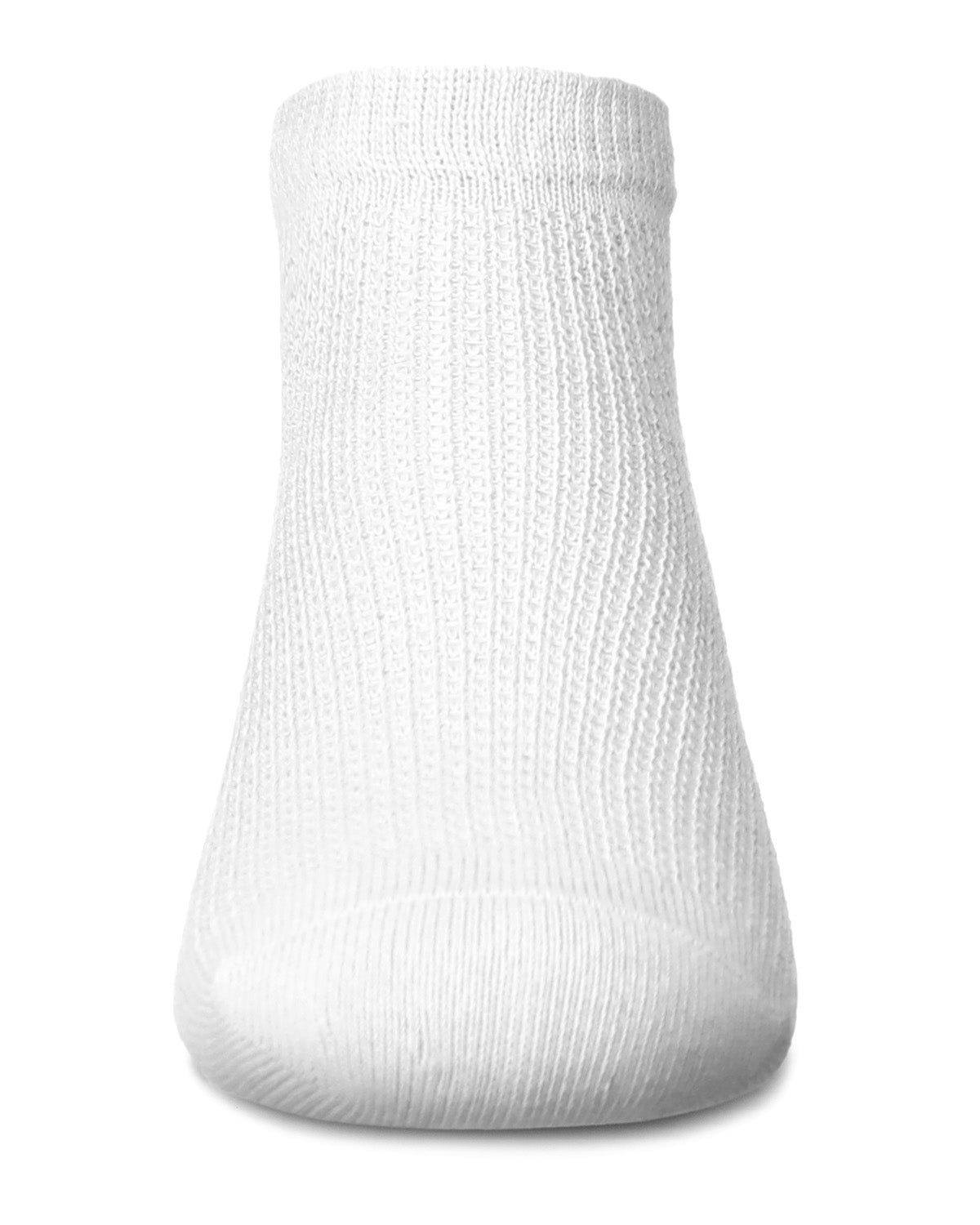 Girls' Mesh Cotton Blend Anklet Sock : Color: White