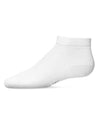 Girls' Mesh Cotton Blend Anklet Sock : Color: White