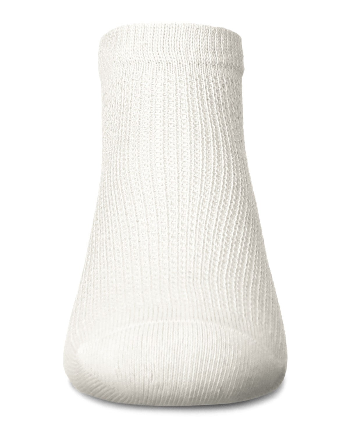 Girls' Mesh Cotton Blend Anklet Sock : Color: Winter White