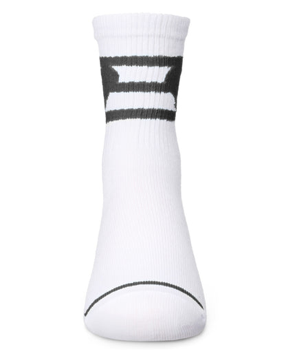 Girls Sweetheart Cotton Blend Crew Socks : Color: Black