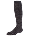 She Shimmers Girls Cotton Blend Knee Socks : Color: Black