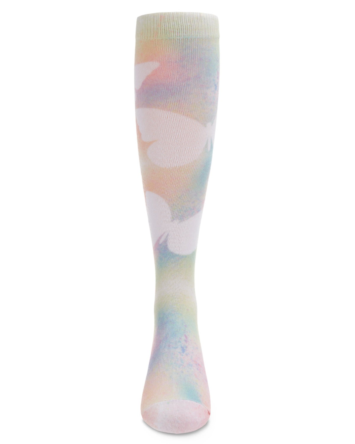 Pastel Butterfly Girls Knee High Sock : Color: Multi