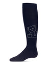 Girls' Crystal Bear Knee-High Socks : Color: Navy