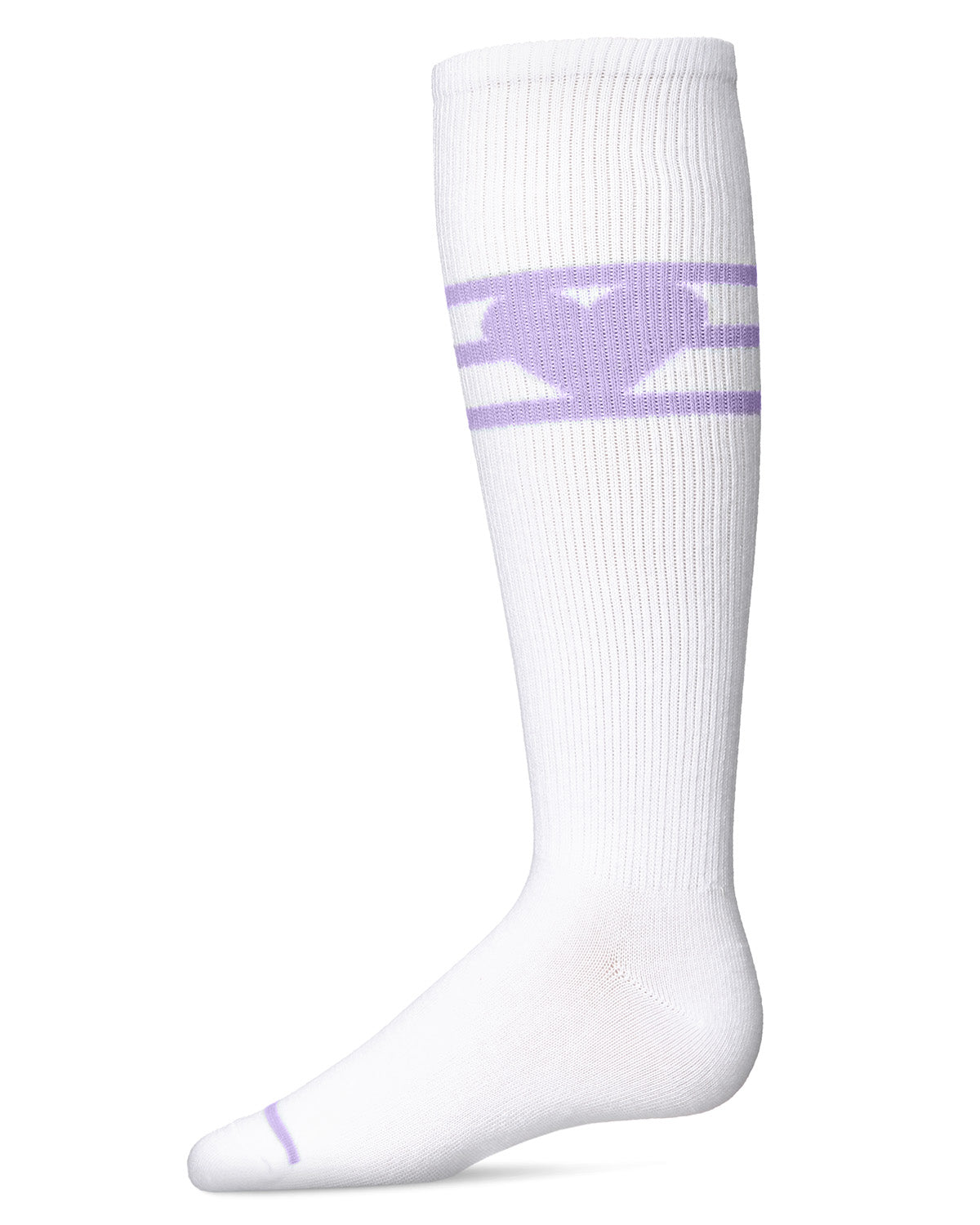 Girls' Sweetheart Pastel Knee High Socks : Color: Lavender
