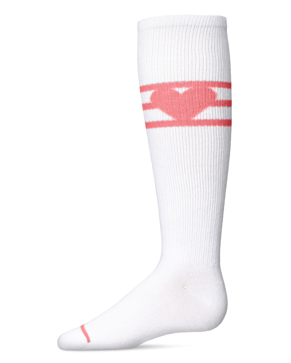 Girls' Sweetheart Pastel Knee High Socks : Color: Pink Lemonade