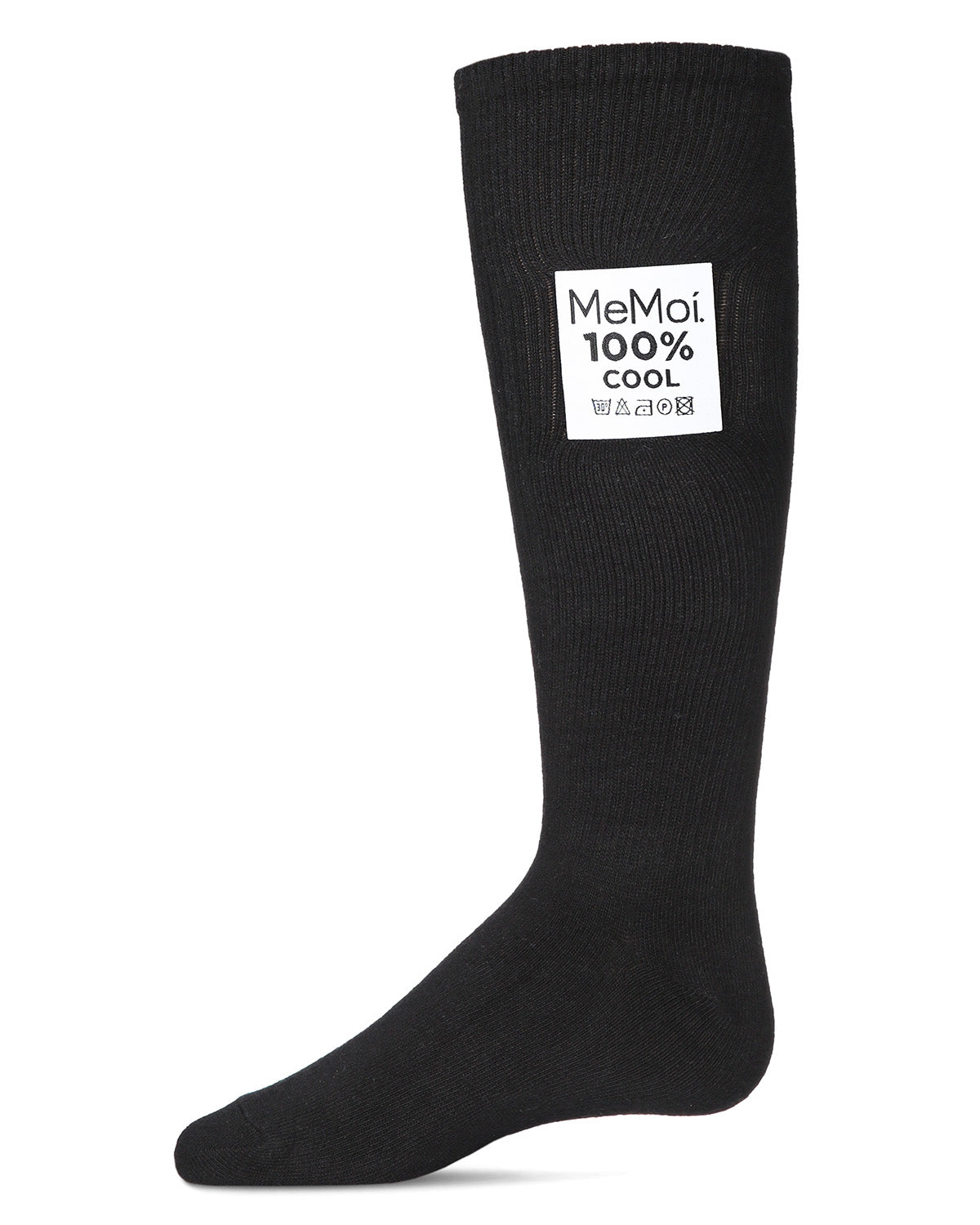 Girls' 100% Cool Knee-High Socks : Color: Black