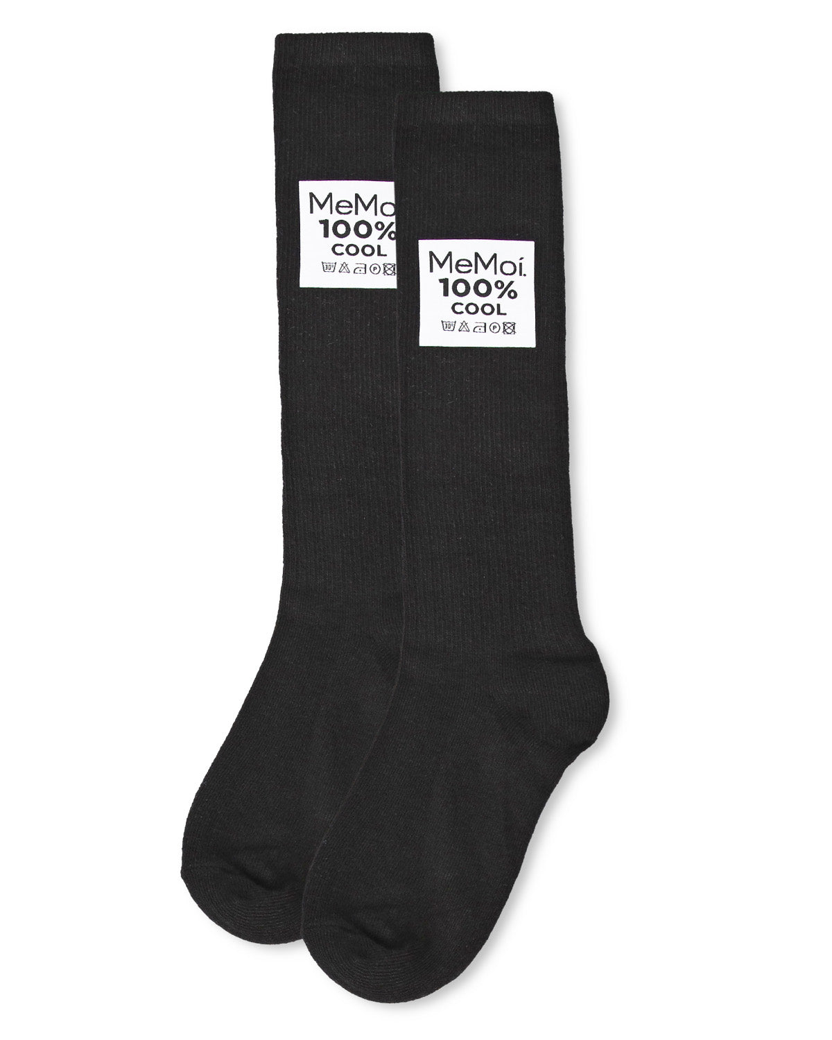 Girls' 100% Cool Knee-High Socks : Color: Black