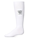 Girls' 100% Cool Knee-High Socks : Color: White
