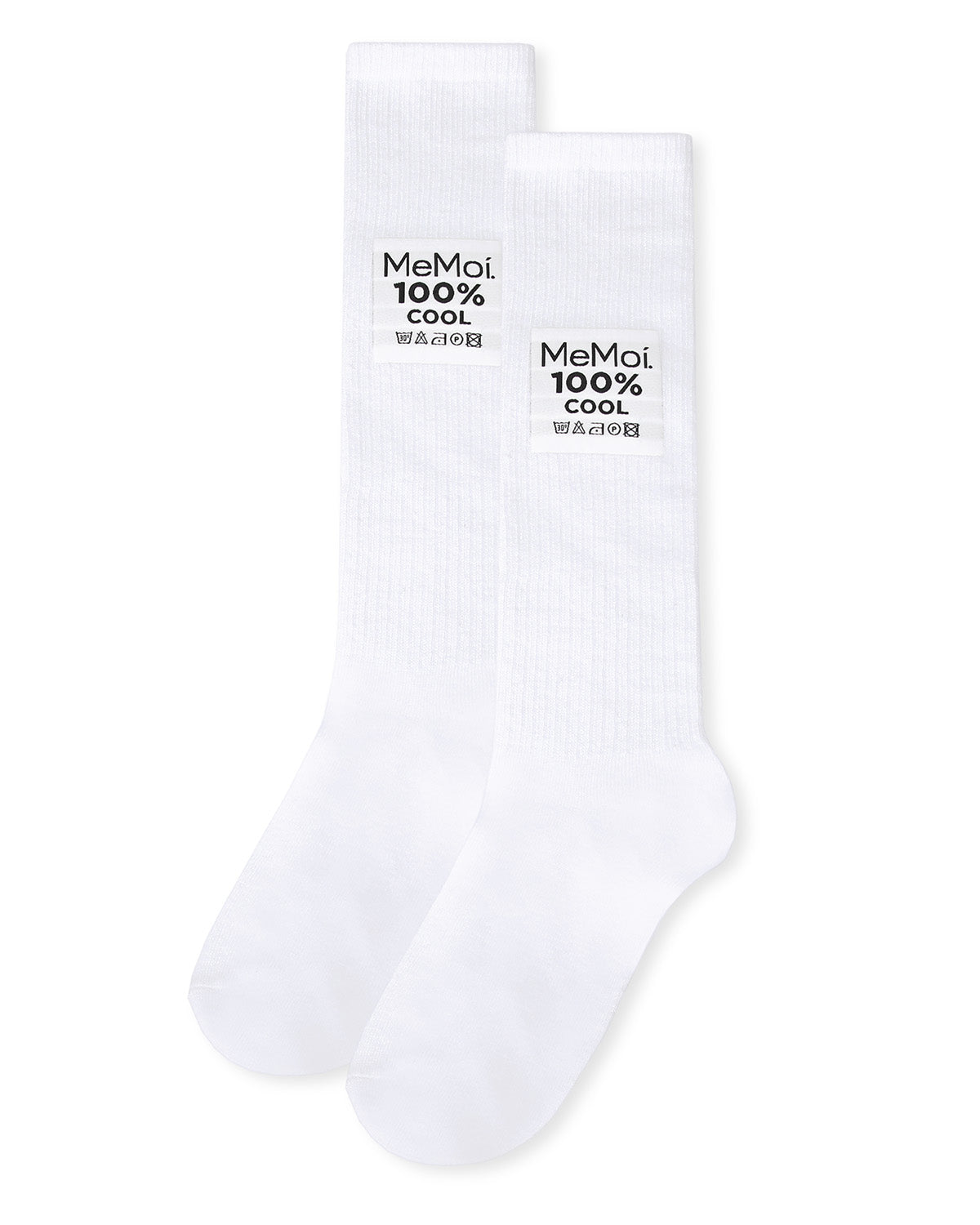 Girls' 100% Cool Knee-High Socks : Color: White
