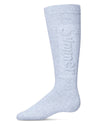 Girls' Embossed Summer Knee-High Socks : Color: Chambray Heather