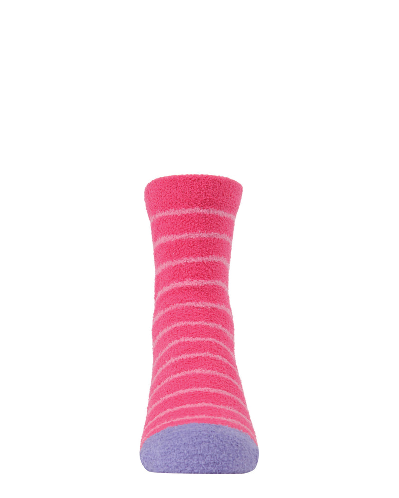 MeMoi Unicorn Girls Fuzzy Socks 2-Pair