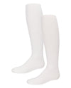 Girls' 2 Pair Pack Nylon Heart Tights : Color: White-White