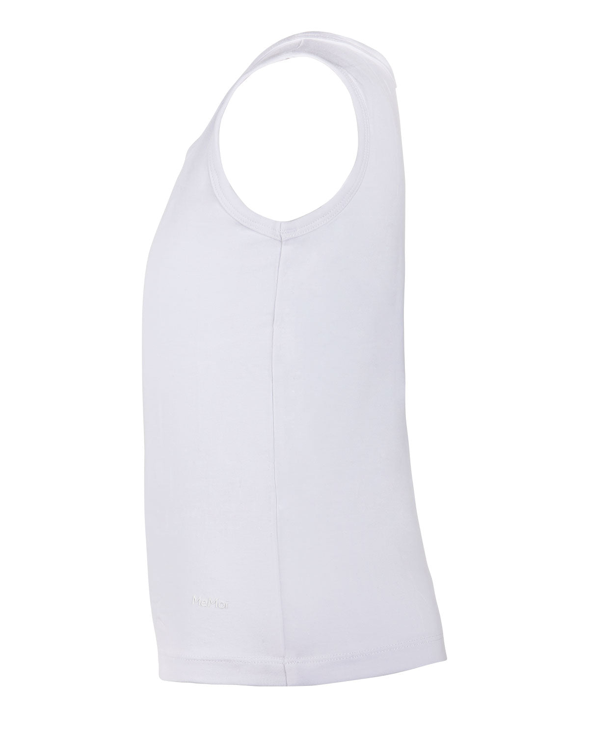Boy’s Sleeveless Cotton Tank 3-Pack : Color: White