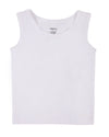 Boy’s Sleeveless Cotton Tank 3-Pack : Color: White