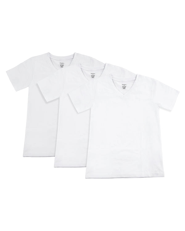 MeMoi Boy’s V-Neck T-Shirt 3-Pack