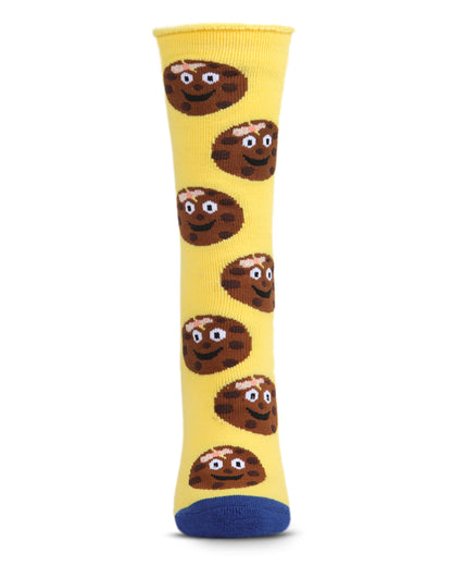 Tough Cookie Greeting Card Crew Socks : Color: Yellow