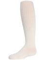 Infant Classic Ribbed Cotton Blend Opaque Tights : Color: Winter White
