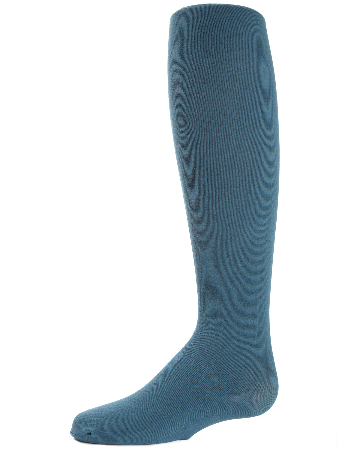 Girls' Soft Pima Cotton Opaque Tights : Color: Teal