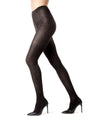 Women's Cashmere Blend Luxe Sweater Tights : Color: Black