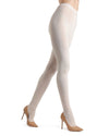 Angora Blend Stretchy Sweater Tights : Color: Oatmeal