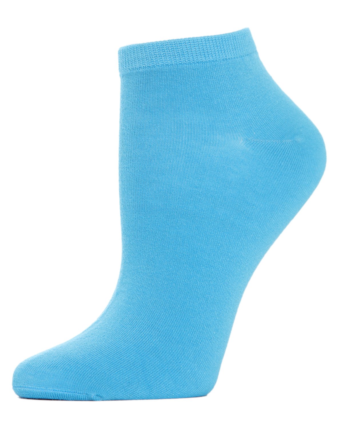 Women' Bamboo Blend Solid Knit Low-Cut Socks : Color: Aquarius