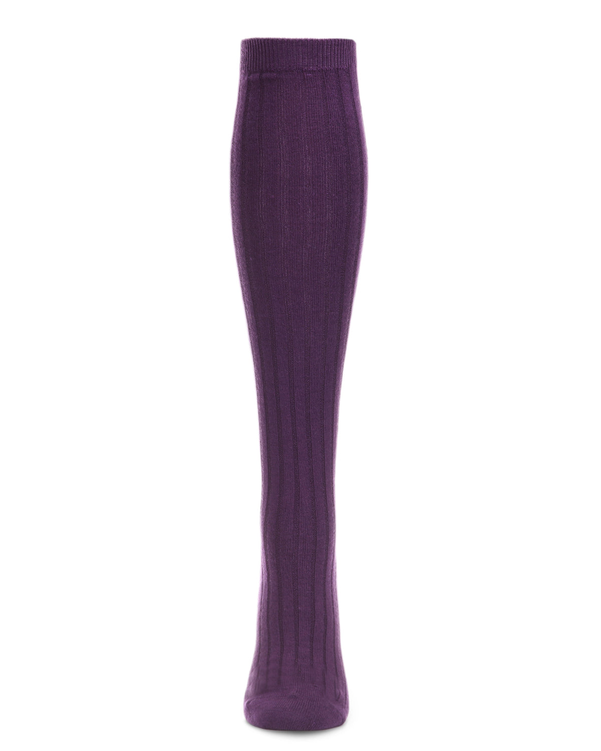 Cashmere Blend Rib Sock in Brown main image 0