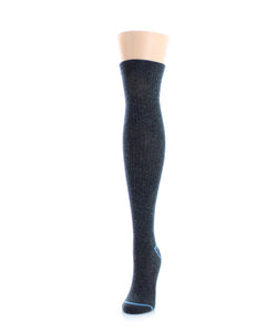 MeMoi Vertical Basics Wool Half Cushioned Knee High Sock