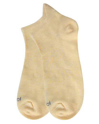 Women's Cat Love Low Cut Tab Socks : Color: Yellow Heather