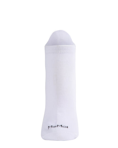 Women's Lemon & Banana Low-Cut Tab Socks : Color: White