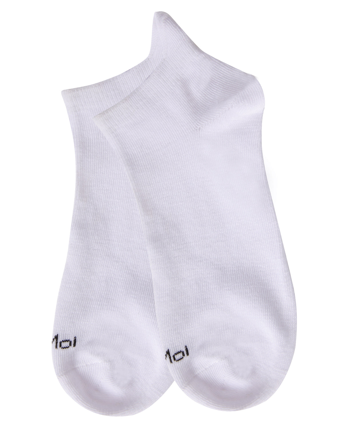 Women's Lemon & Banana Low-Cut Tab Socks : Color: White