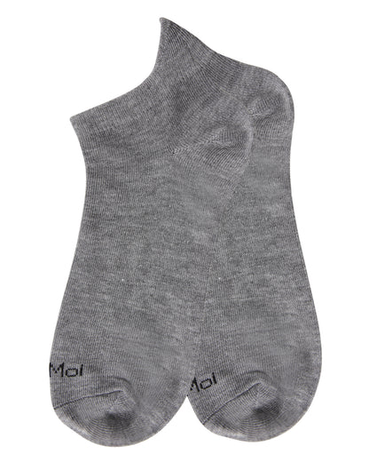Women's Bombs Away Low-Cut Tab Socks : Color: Medium Gray Heather