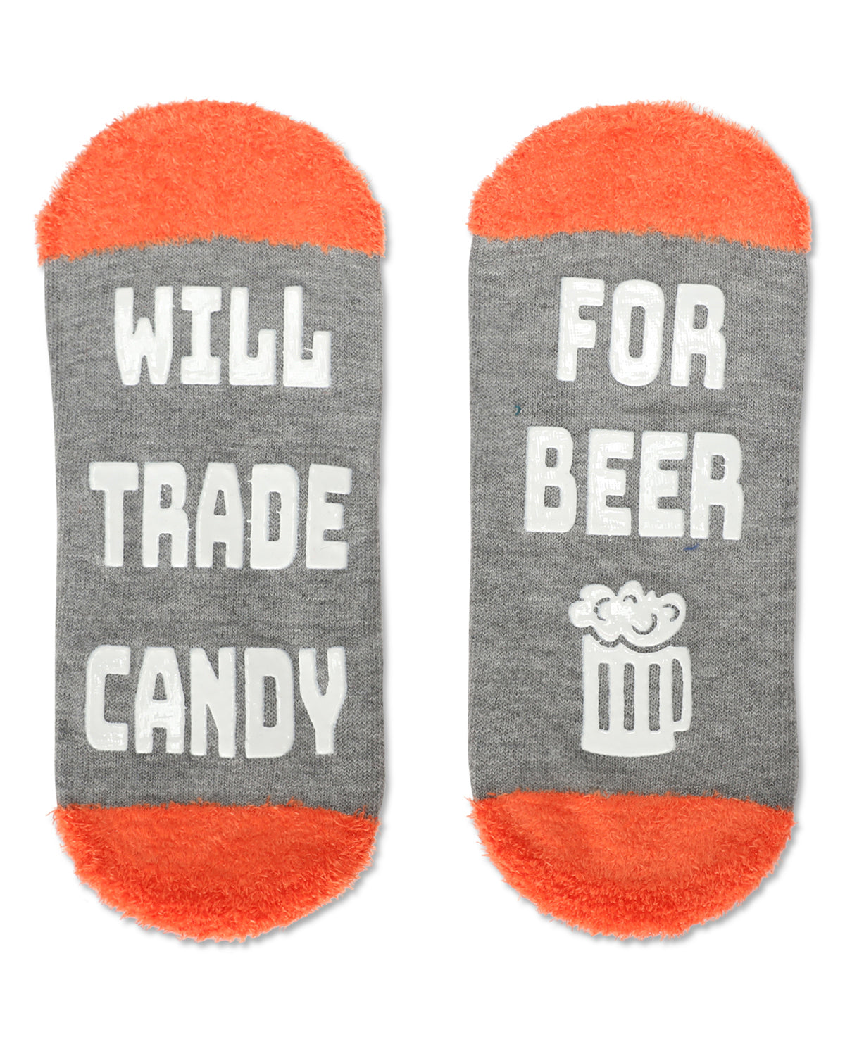 Women's Let's Get Smashed Low-Cut Non-Skid Socks : Color: Med Gray Heather
