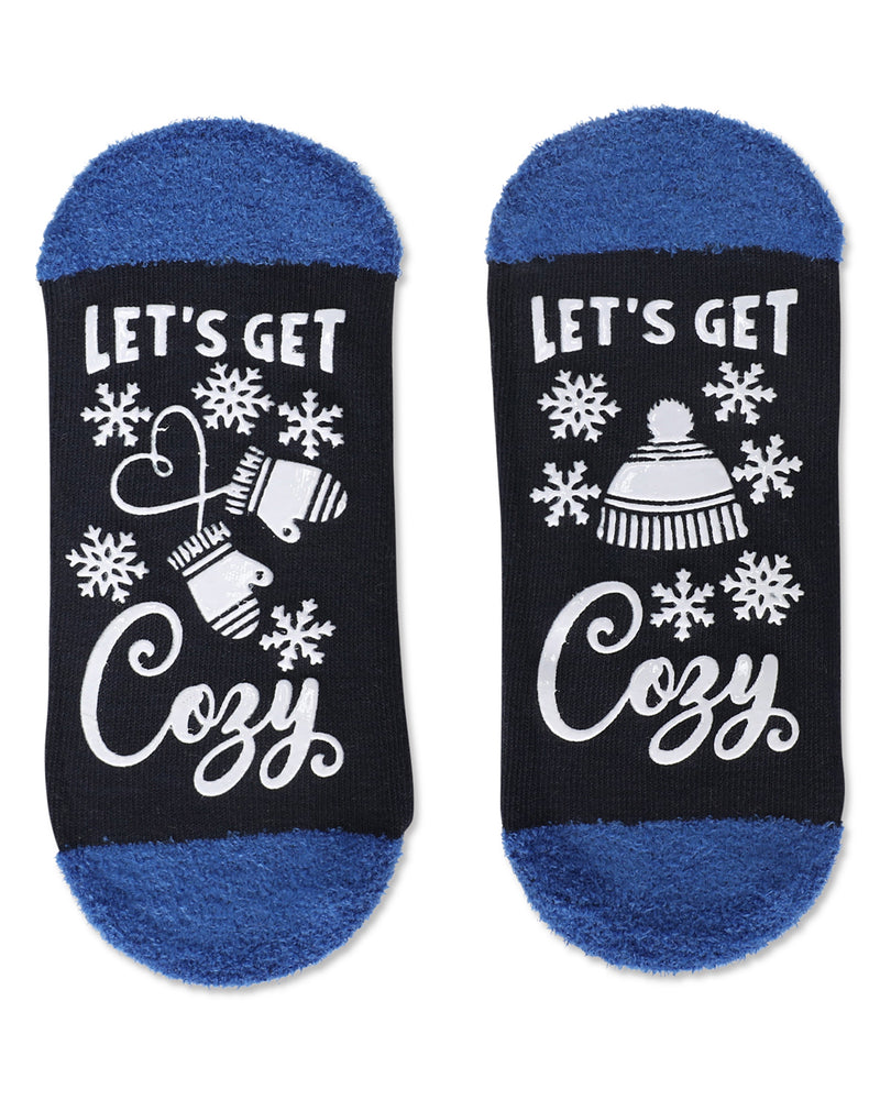 Women's Let's Get Cozy Low-Cut Non-Skid Socks