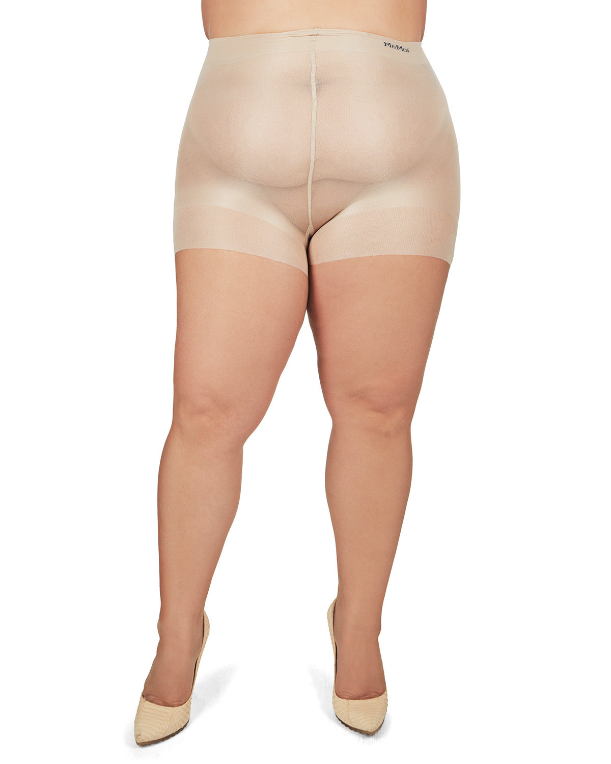 Women's Curvy All Day Sheer Control Top Pantyhose : Color: City Beige